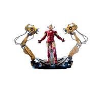Figurine Hot Toys QS021 - Marvel Comics - Iron Man 2 - Iron Man Mark IV With Suit Up Gantry Version Multicolore G