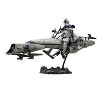 Figurine Hot Toys TMS076 - Star Wars : The Clone Wars - Commander Appo And Barc Speeder Multicolore G