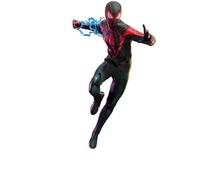 Figurine Hot Toys Vgm55 - Marvel's Spider Man 2 - Miles Morales Upgraded Suit
