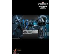 Figurine de collection Hot toys Figura VGM56 - Marvel's Spider Man 2 - Peter Parker Black Suit Standard Version
