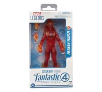 Figurine Human Torch Marvel Legends Série 15Cm Hasbro 4 Fantastiques Neuve