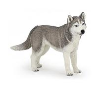 Figurine Husky de Sibérie - PAPO - Pour Enfant de 3 ans et plus - Multicolore