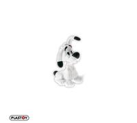Plastoy Figurine Idéfix Assis (Astérix et Obélix) – Résine 4 cm