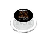 Figurine I'm Sorry Did I Roll My Eyes Out Loud? Girl Meme PopSockets PopGrip pour MagSafe