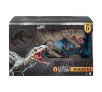 Mattel Jurassic World Collection Hammond Figurine articulée Indominus Rex Grande Taille, détails Haut de Gamme, Griffes interchangeables et implant de Suivi, JKG98
