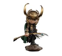 Figurine - IRON STUDIOS - Loki - PVC - 15 cm - Collection Mini Co.