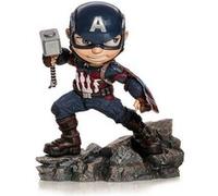 Figurine Iron Studios - Marvel Captain America - Statuette MiniCo 12cm