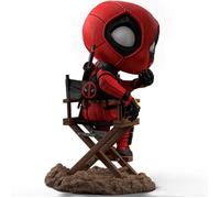 Figurine - Iron Studios & Minico - Deadpool & Wolverine - PVC Multicolore - 13,4 cm - Décoratif