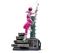 Figurine - IRON STUDIOS - Pink Ranger - Art Scale 1/10 - Polystone - Édition limitée