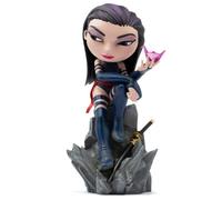 Figurine - IRON STUDIOS - Psylocke - Peinte à la main - PVC - Présentoir inclus
