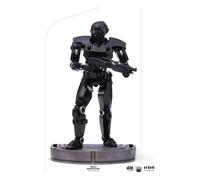 Iron Studios Figurine Dark Trooper – The Mandalorian Art Scale 1/10 24 cm Noir
