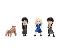 Figurine Jada Toys Wednesday assortiments Diecast Nano Metalfigs Wave (x4) Noir 4 cm