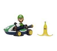 Figurine Jakks Pacific Mario Kart spinout Luigi Kart Vert 6,5 cm