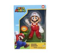 Figurine - Jakks Pacific - Super Mario Bros : Mario De Feu - 10 Cm