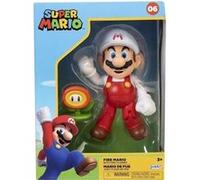 Figurine - JAKKS PACIFIC - Super Mario Bros : Mario de Feu - 10 cm G