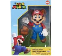 Figurine - JAKKS PACIFIC - Super Mario Bros : Mario Raton Laveur (Racoon) - 10 cm