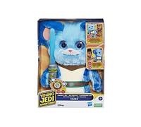 Nubs Jedi parlant, peluche Star Wars électronique 28 cm, jouets préscolaires, Star Wars, Les Aventures des Petits Jedi