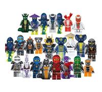 Figurine Jouet - Mini Ninjago - 24pcs - Multicolore - Pour Enfants à Partir de 7 Ans