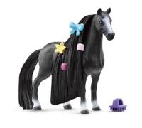 schleich 42620 HORSE CLUB Sofia's Beauties Jument Quarter Horse à coiffer 8 Pièces - Figurine Cheval à La Crinière Brossable avec Accessoires - Cadeau pour Enfants dès 4 Ans et Plus
