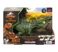 Figurine Jurassic World Ceratosaurus attaque sonore Vert Vert G