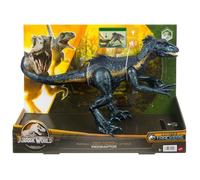 Figurine - Jurassic World - Indoraptor - Attaque Extrême - Avec Lumière et Son - Set Dinosaure