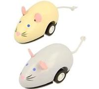 Figurine Keycraft Souris à friction en bois Modèle aléatoire Multicolore E