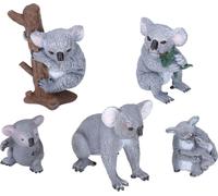 Figurine Koala,Figurine Koala jouet,Modèle Koala,Modèle Koala jouet,Figurine Koala famille,Figurine Koala enfants,Figurine animaux