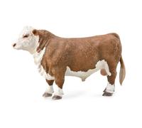 Figurine La Ferme (L): Taureau Hereford