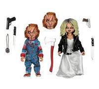 Figurine - La Fiancee De Chucky - Pack Clothed Chucky & Tiffany 14 Cm