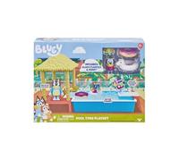 BlueY Set de Jeu et Figurines à la Piscine, Figurines de 6,3 et 7,6 cm, Accessoires