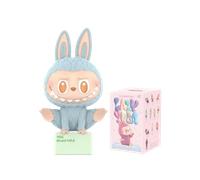 Figurine labubu lazy yoga