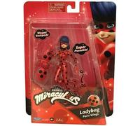 Figurine Ladybug Marinette Miraculous - PLAYMATES - Ladybug Marinette - Jouet - Mixte - Rouge