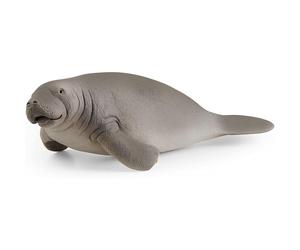 Figurine Lamantin WILD LIFE de Schleich - Mammifère Tropical Réaliste