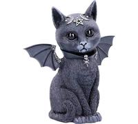 Nemesis Now Figurine Chat Malpuss Ailé Noir 24 cm