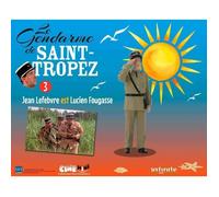 Figurine Le Gendarme De Saint-Tropez Jean Lefebvre Gendarme Lucien Fougasse 11 cm