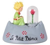 Figurine le Petit Prince et la rose Rose G