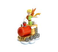 Figurine Le petit prince et ses amis dans le train PLASTOY 040455