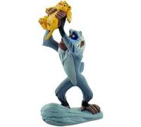 Bullyland Figurine Rafiki avec Simba – Le Roi Lion – 10 cm – Thermoplastique