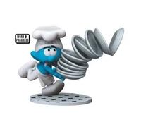 Plastoy Figurine Schtroumpf Pile d'Assiettes
