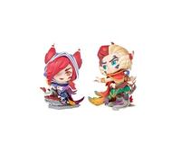 Figurine League Of Legends 04 Series 3 - Xayah & Rakan G