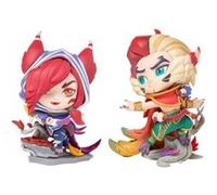 Figurine League Of Legends 04 Series 3 - Xayah & Rakan