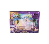 Unicorn Academy - L'Ecole des Licornes - Écurie, Fontaine, Licorne Wildstar Exclusive Et Accessoires - Sons & Lumières - Jouets Inspirés De La Série L'Ecole des Licornes - Jouet Enfant 4 Ans Et +