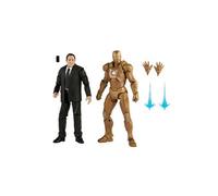 Marvel Classic Hasbro Marvel Legends Series, Happy Hogan Et Iron Man Mark 21 De 15 Cm