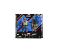Marvel Spider-man Homecoming Peter Parker And Ned Leeds Legends Series Set Of 2s Figure Multicolore