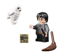 Figurine LEGO 2018 Harry Potter - Harry Potter (avec balai hibou et balai