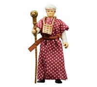 Figurine les aventuriers de l'arche perdue Hasbro Indiana Jones Retro Collection Belloq (Ceremonial) Rouge 10 cm