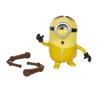 Figurine Les Minions Stuart et Nunchaku 11 cm - MATTEL - Figurine Action - Jaune - Dès 4 ans