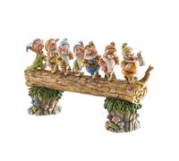 Enesco Figurine Les 7 Nains – Homeward Bound – Résine 20 cm – Disney Traditions (Blanche-Neige)