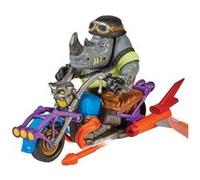 Teenage Mutant Ninja Turtles Mutant Mayhem Chopper Cycle With Exclusive Rocksteady Figure