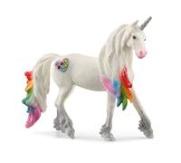 Schleich 70725 Licorne Arc-en-Ciel, mâle (bayala) Multicolore